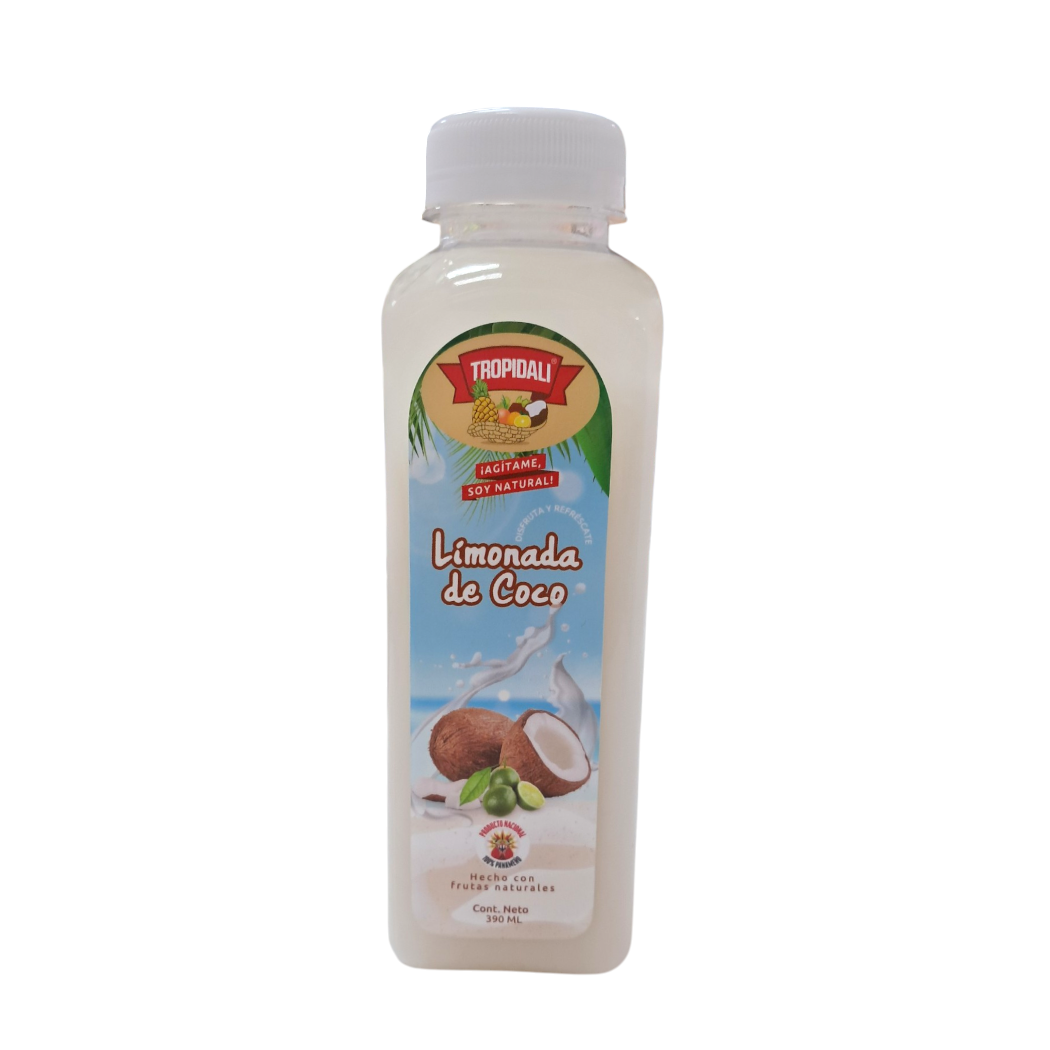 JUGO DE LIMONADA DE COCO TROPIDALI 390ML