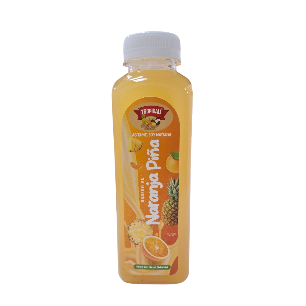 BEBIDA NARANJA PIÑA TROPIDALI 385ML