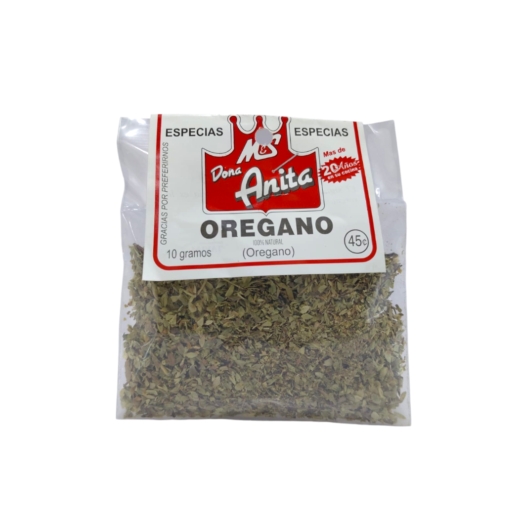 ORÉGANO ENTERO DOÑA ANITA 7GR
