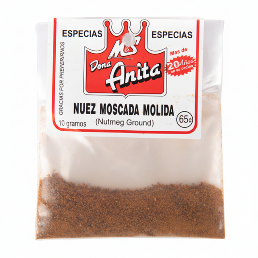 NUEZ MOSCADA MOLIDA DOÑA ANITA 11GR