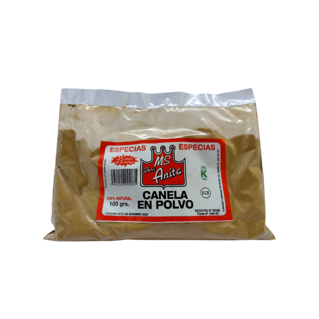 CANELA MOLIDO DOÑA ANITA 100GR
