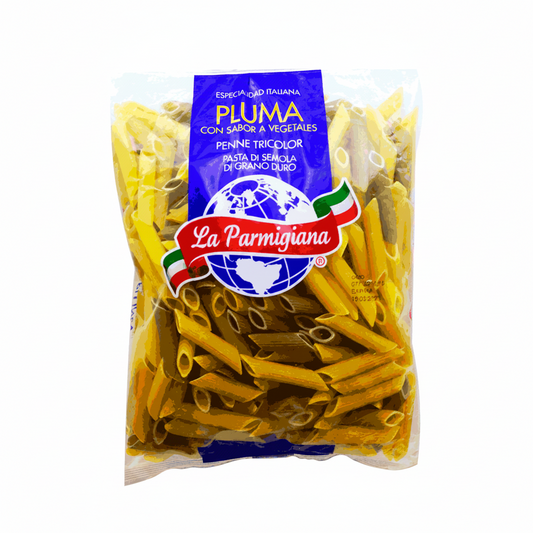 PASTA PLUMA TRICOLOR LA PARMIGIANA 454GR