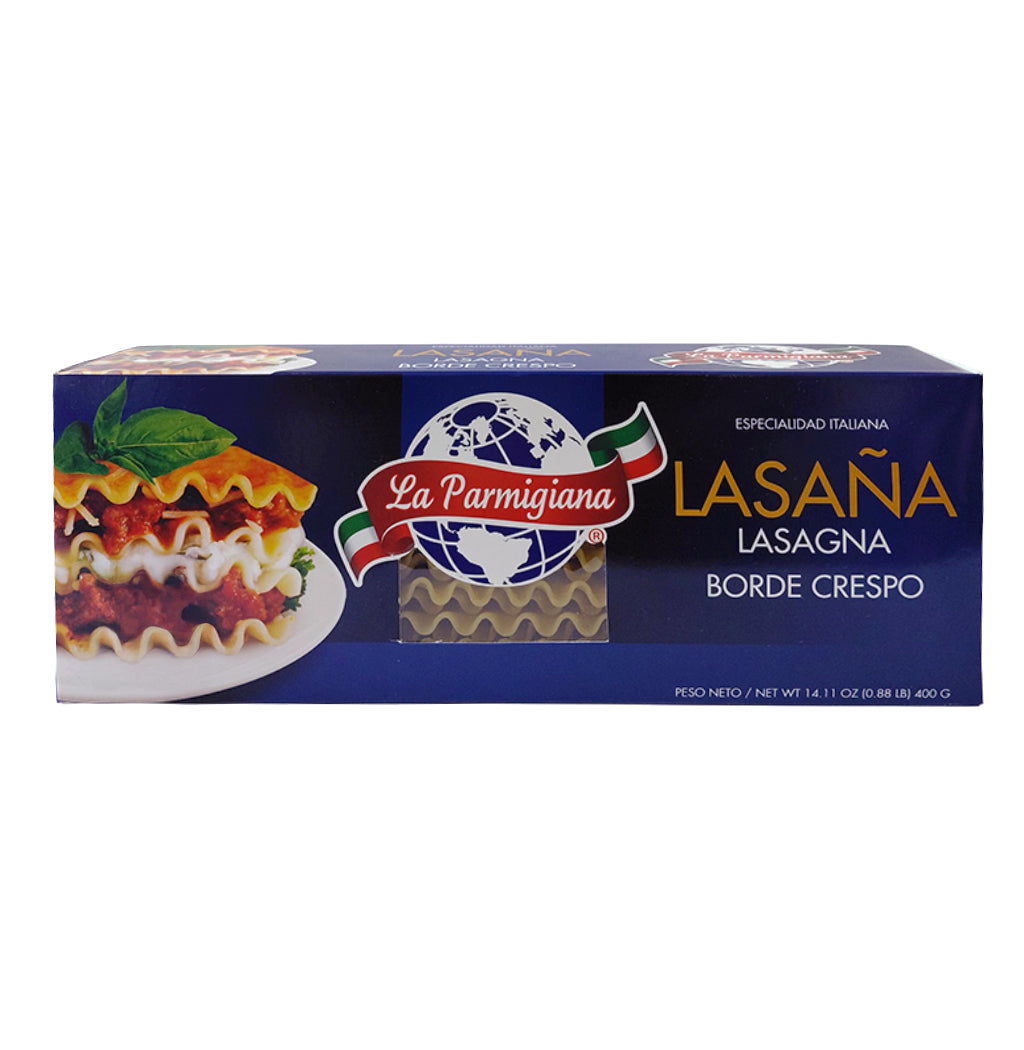 LASAÑA BORDE CRESPO LA PARMIGIANA 400GR