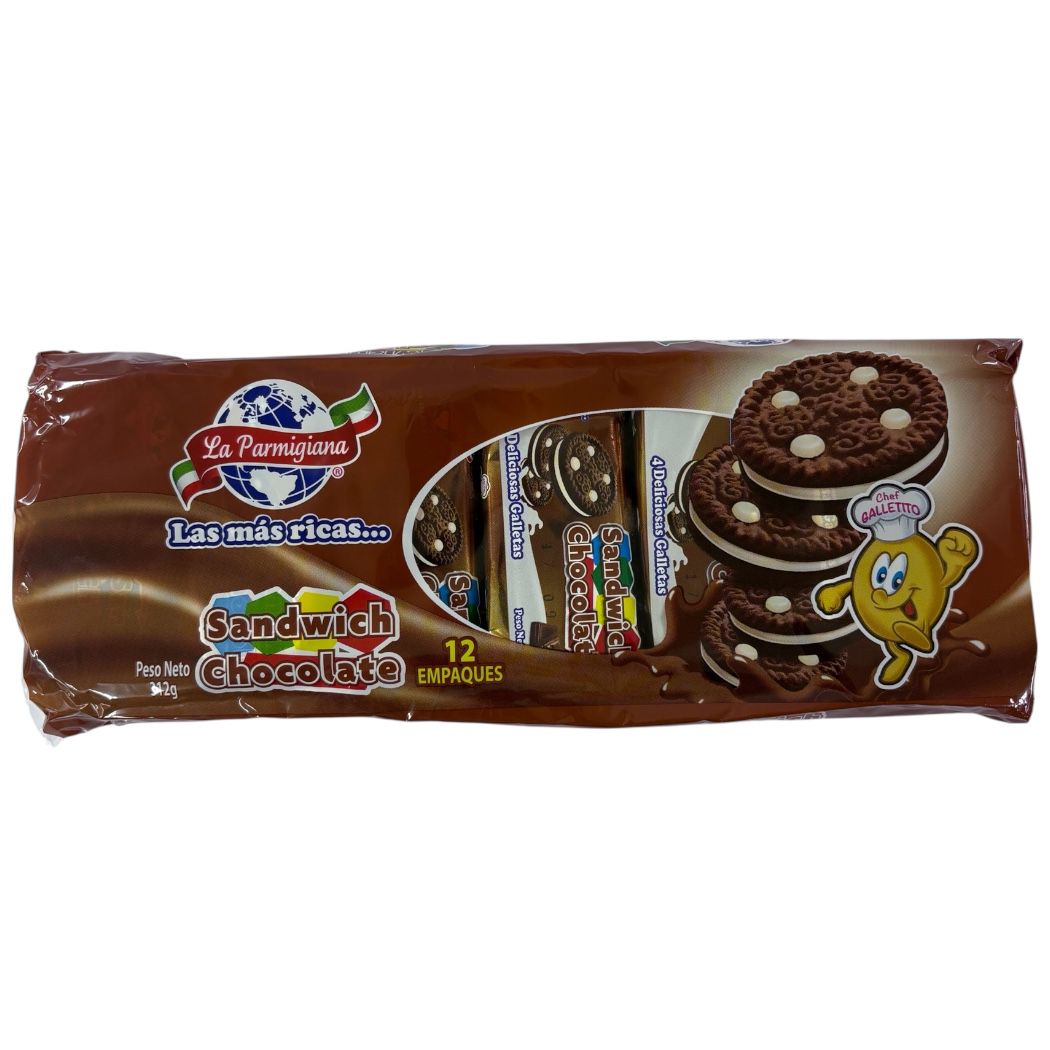 12PACK GALLETA CHOCOLATE LA PARMIGIANA 312GR