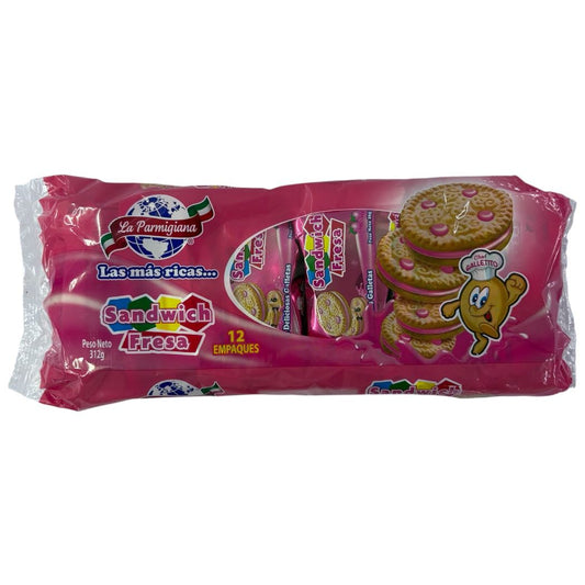 12PACK GALLETA FRESA LA PARMIGIANA 312GR