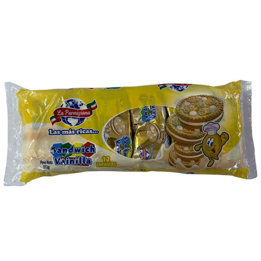 12PACK GALLETA VAINILA LA PARMIGIANA 312GR