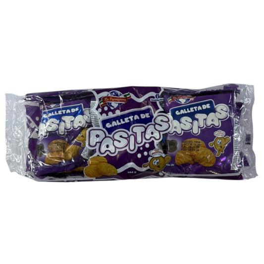 6PACK GALLETA PASITAS LA PARMIGIANA 204GR