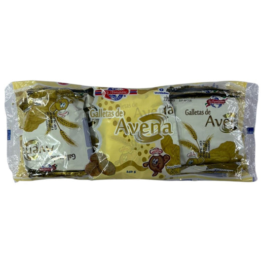 6PACK GALLETAS AVENA LA PARMIGIANA 204GR
