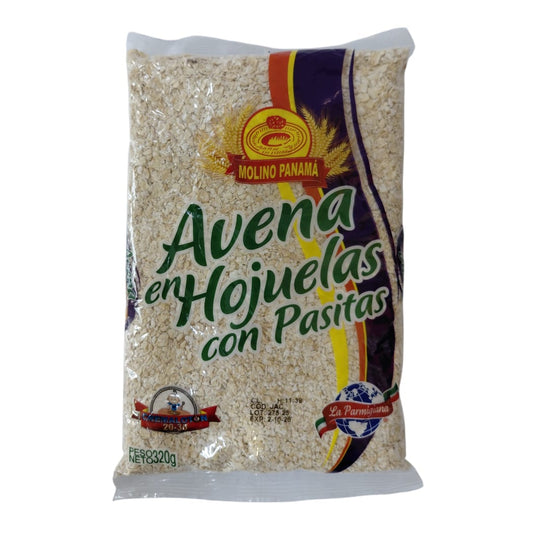 AVENA HOJUELA PASA MOLINO PANAMA 320GR