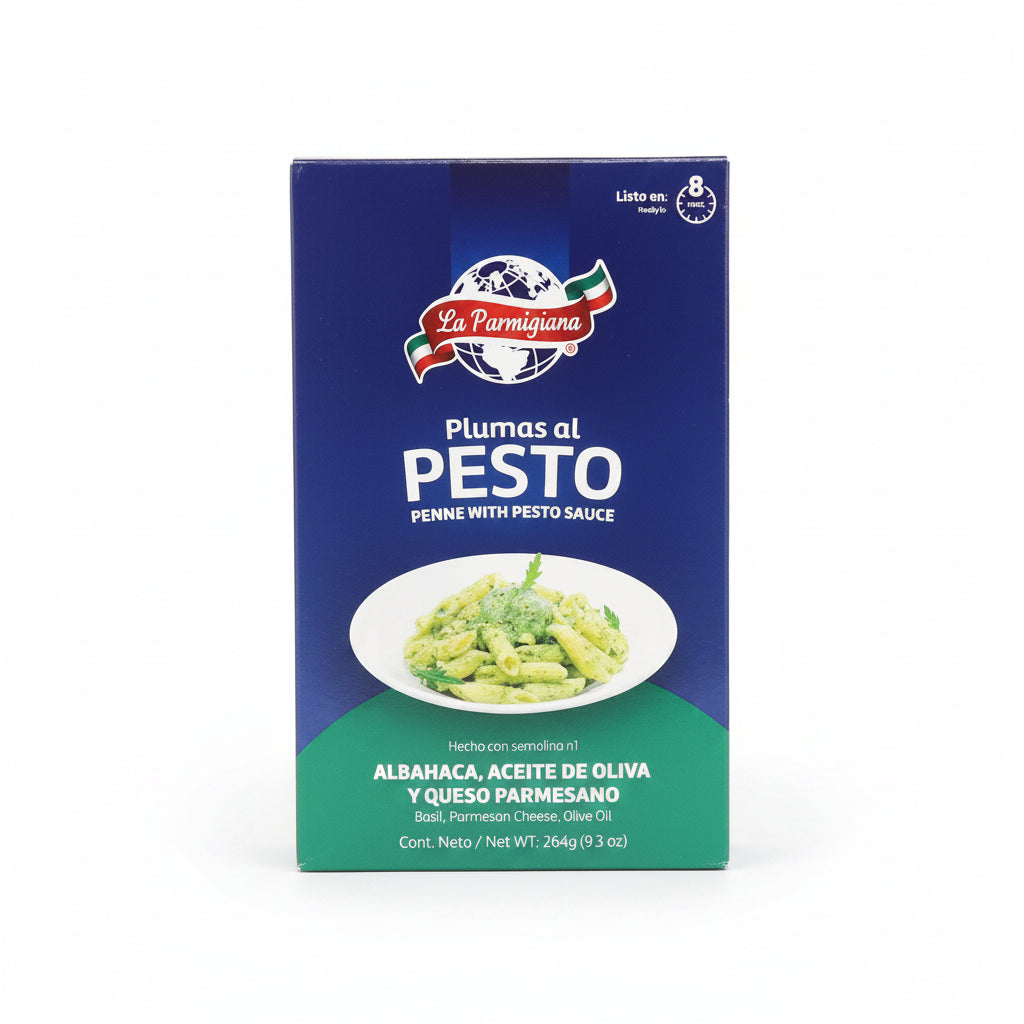 PASTA PLUMA AL PESTO LA PARMIGIANA 264GR