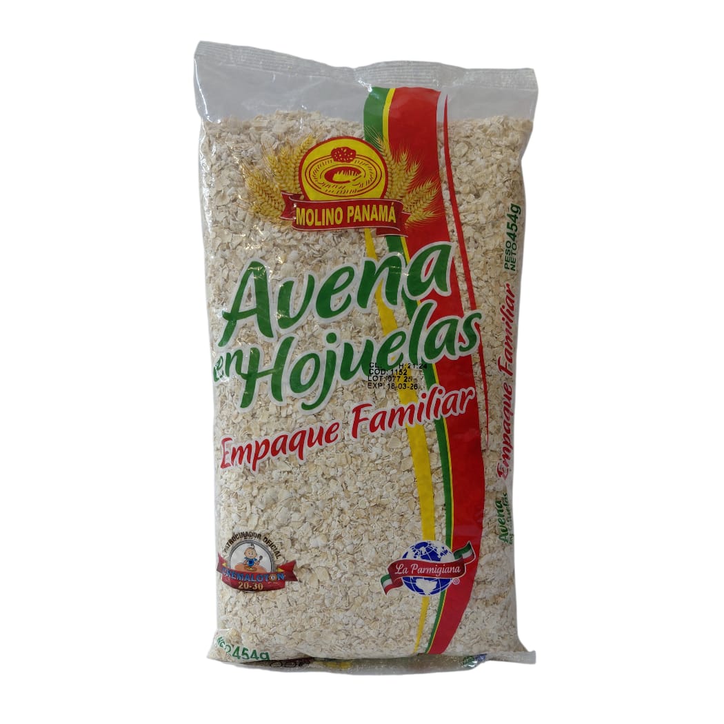 AVENA HOJUELA MOLINO PANAMA 454GR