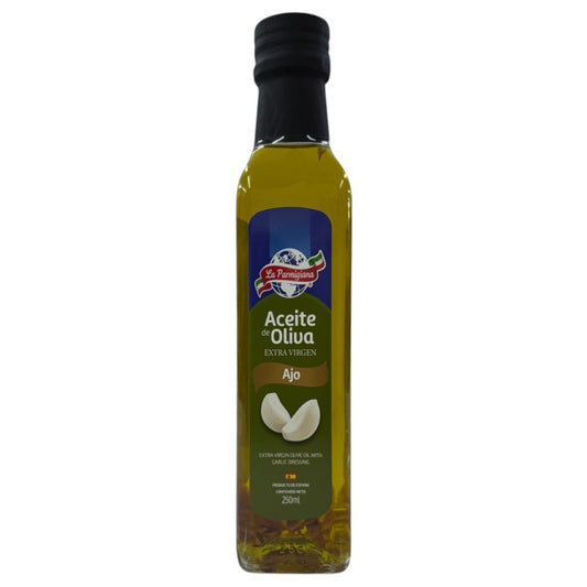 ACEITE DE OLIVA EXTRA VIRGEN CON AJO 250ML