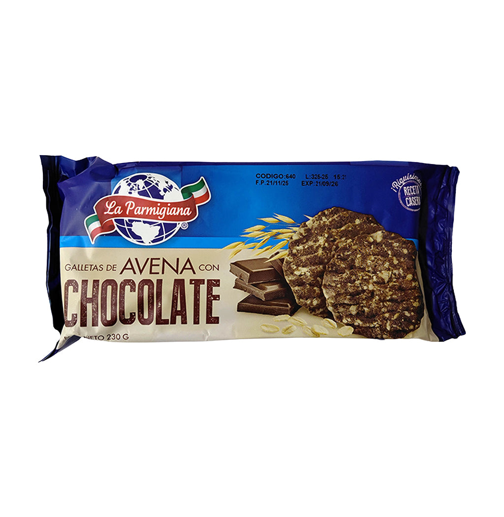 GALLETAS DE AVENA/CHOC LA PARMIGIANA 230GR
