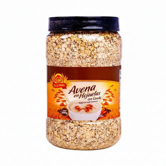 AVENA HOJUELA  CON CANELA  800GR