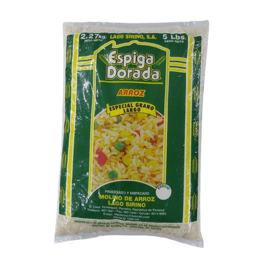 ARROZ ESPECIAL ESPIGA DORADA 5LB