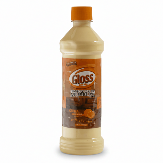 LIMPIADOR DE MUEBLES CREMA NARANJA 16OZ