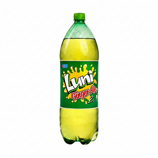 GASEOSA GINGER ALE PET LUNI 2L