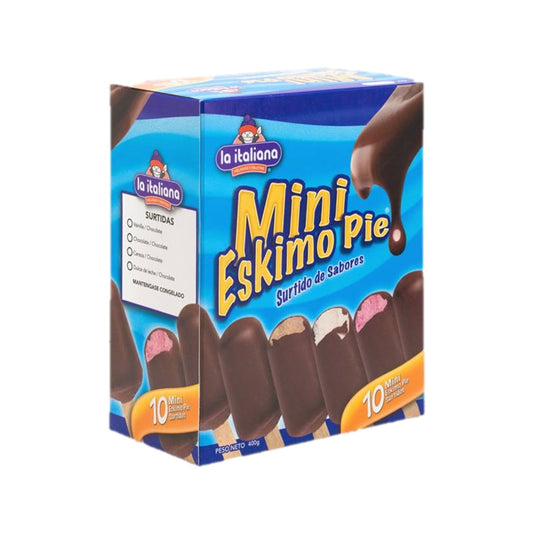 MINI ESKIMOPIE LA ITALIANA SURTIDO 10U