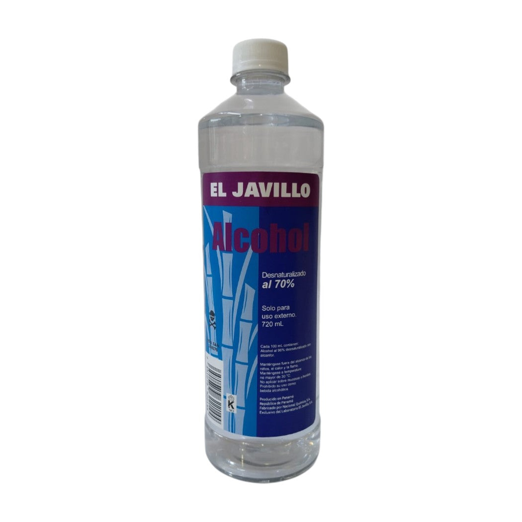 ALCOHOL EL JAVILLO 70 24OZ