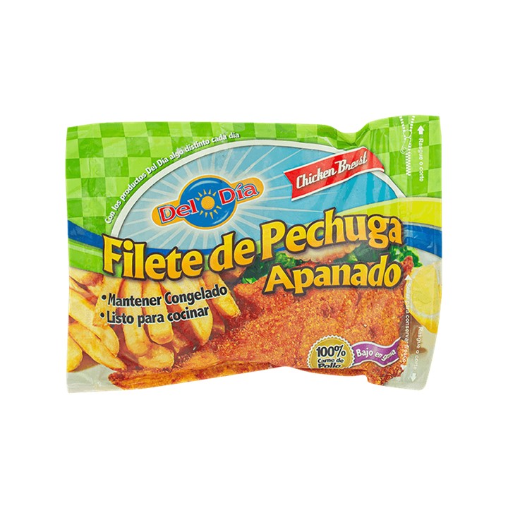 FILETE DE PECHUGA APANADO DEL DIA 340 GR