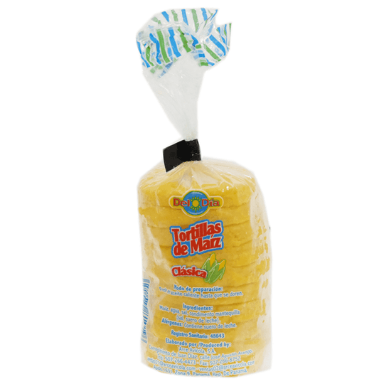 TORTILLAS DE MAIZ CHICA DEL DIA 312GR