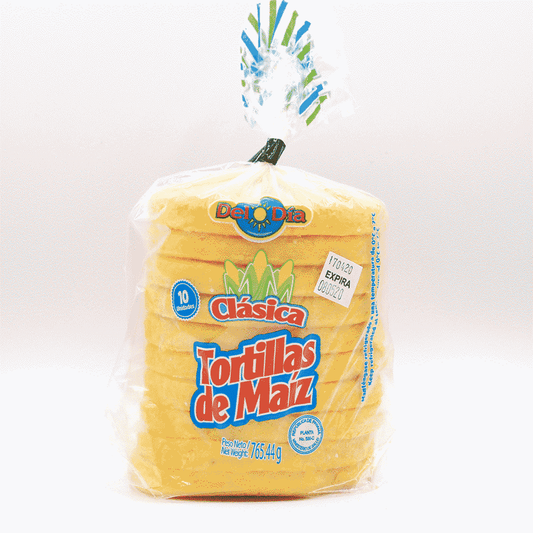 TORTILLAS DE MAIZ GRANDE DEL DIA 766GR