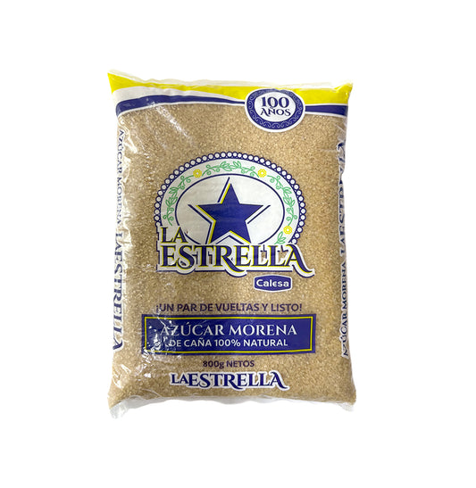 AZUCAR MORENA TURB. LA ESTRELLA 800GR