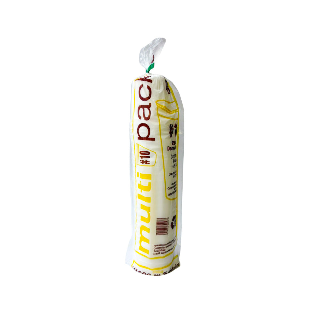 VASOS DESECHABLES MULTIPACK 10OZ 25U