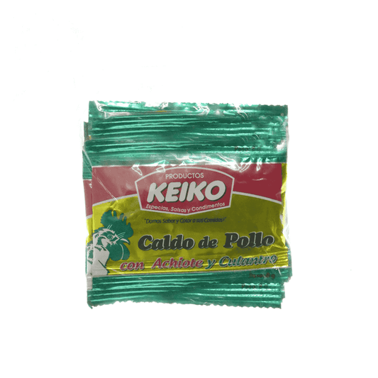 CALDO POLLO ACHIOTE Y CULANTRO KEIKO 40GR