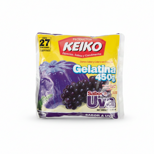 GELATINA UVA KEIKO 450GR