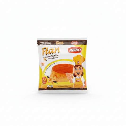 FLAN DE VAINILLA KEIKO 450GR
