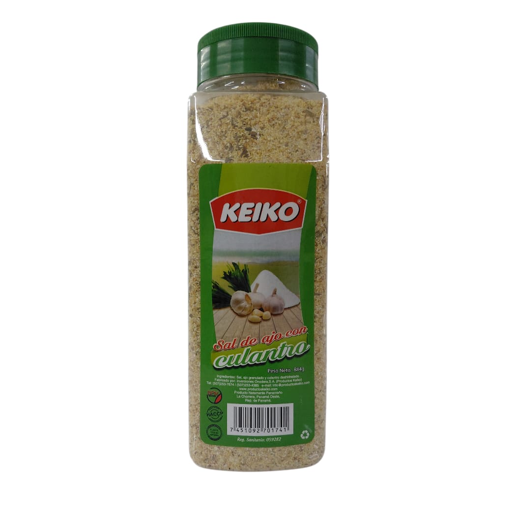 AJO CON CULANTRO ESPECIERO KEIKO 884GR