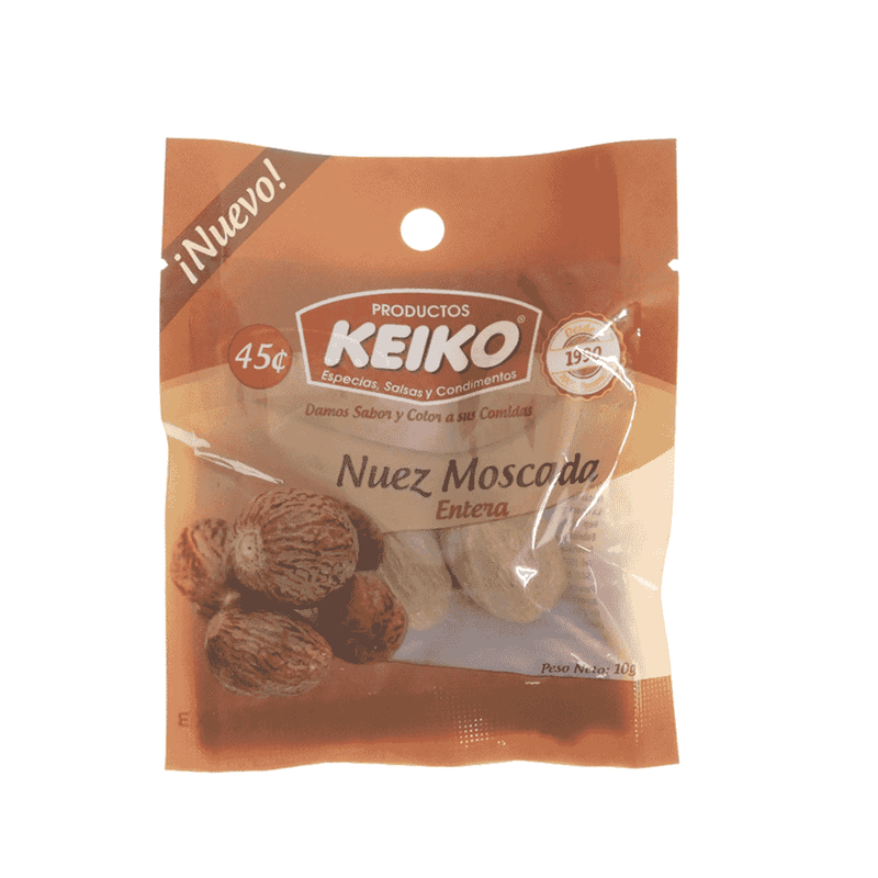 NUEZ MOSCADA SEMILLA KEIKO 10GR