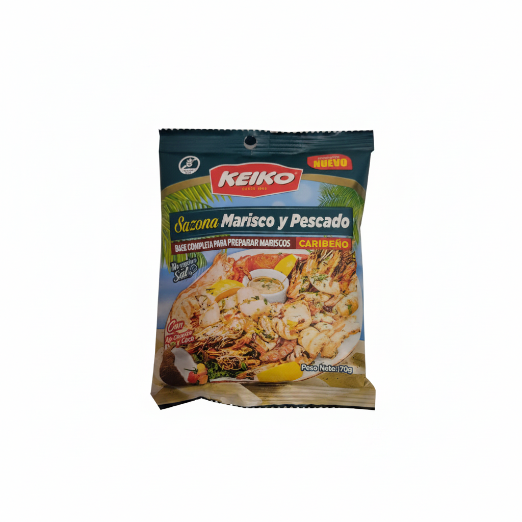 SAZÓN MARISCOS CARIBEÑO KEIKO 70GR