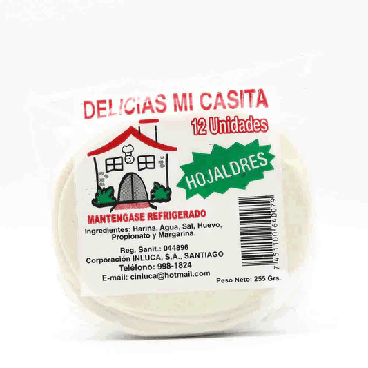HOJALDRES DELICIAS MI CASITA 12U