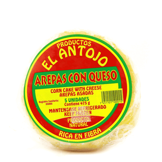 AREPAS CON QUESO EL ANTOJO 5U