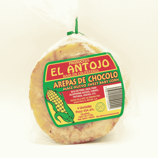 AREPAS CHANGA DE MAIZ EL ANTOJO