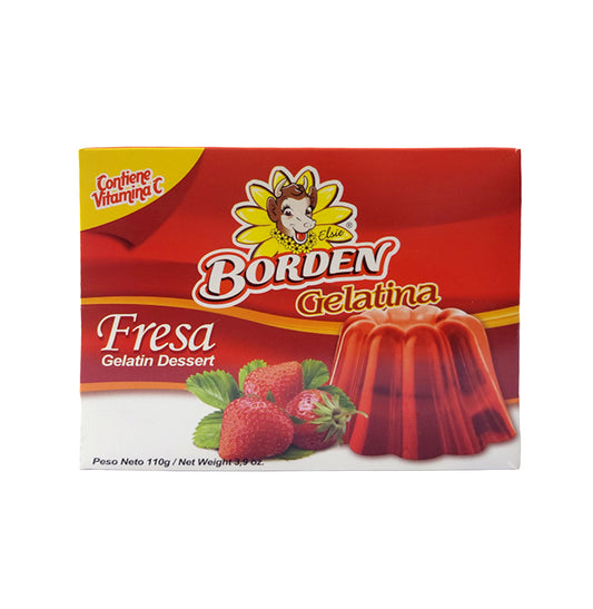 GELATINA DE FRESA BORDEN 110GR