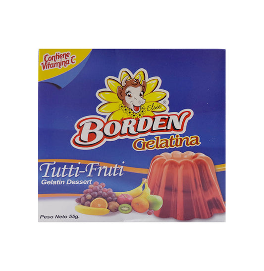 GELATINA TUTTI FRUTI BORDEN 55GR