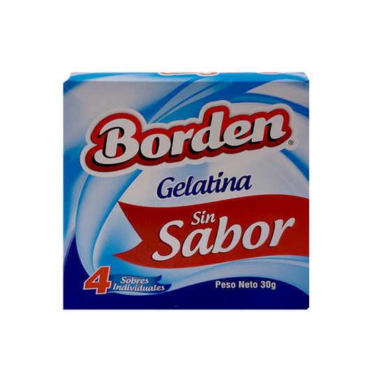 GELATINA SIN SABOR BORDEN 30GR