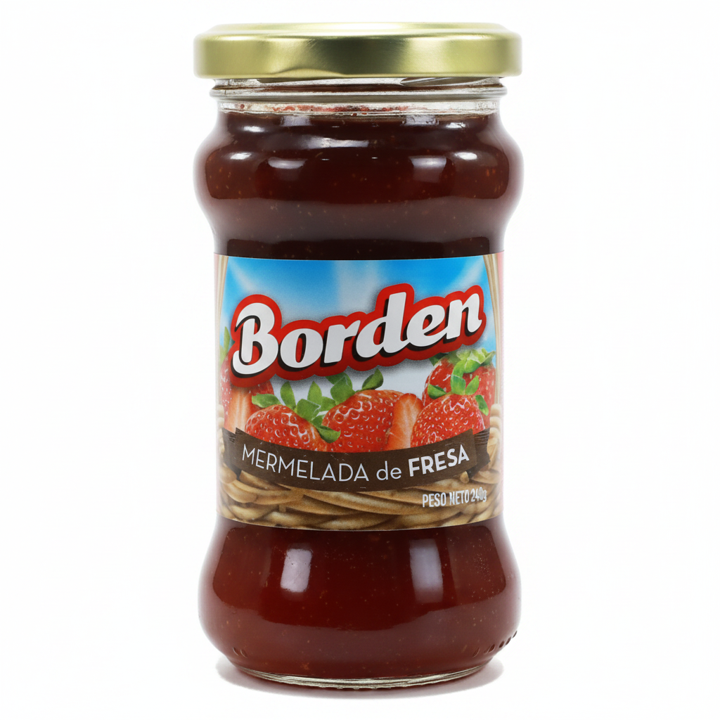 MERMELADA FRESA BORDEN 240GR