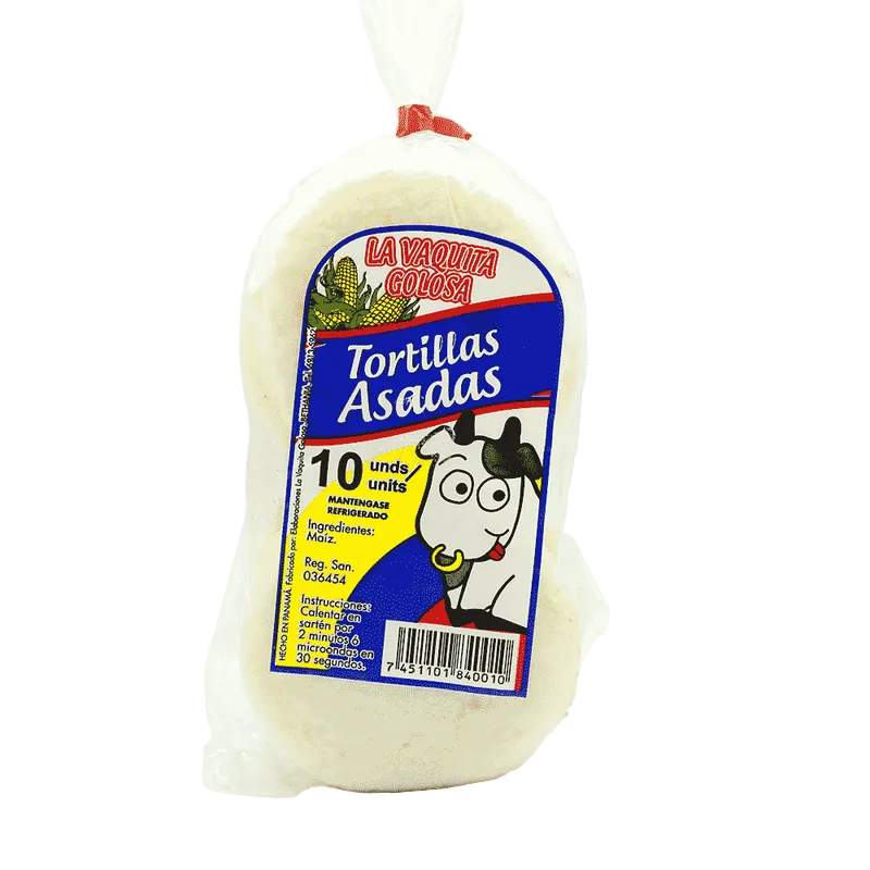 TORTILLAS DE MAIZ ASADAS GOLOSA 10U