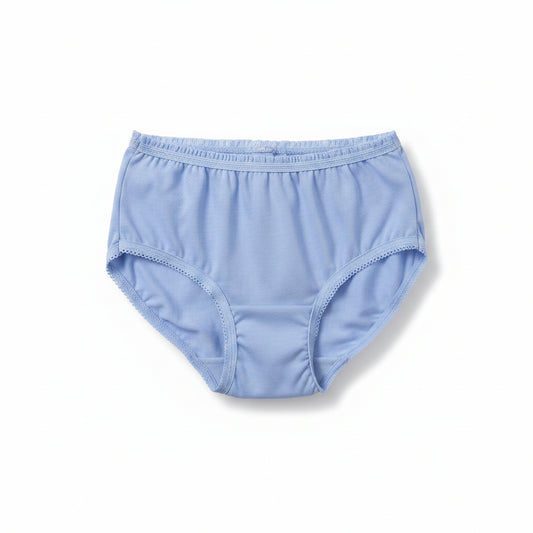 PANTY DE BEBÉ ENCAJE Y ALGODÓN DOS LAZOS