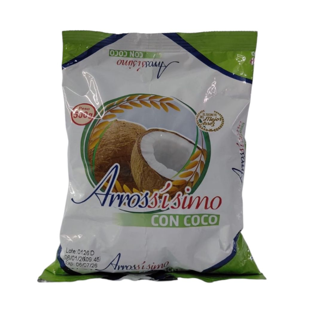 ARROZ CON COCO ARROSSISIMO 500G0.5KG