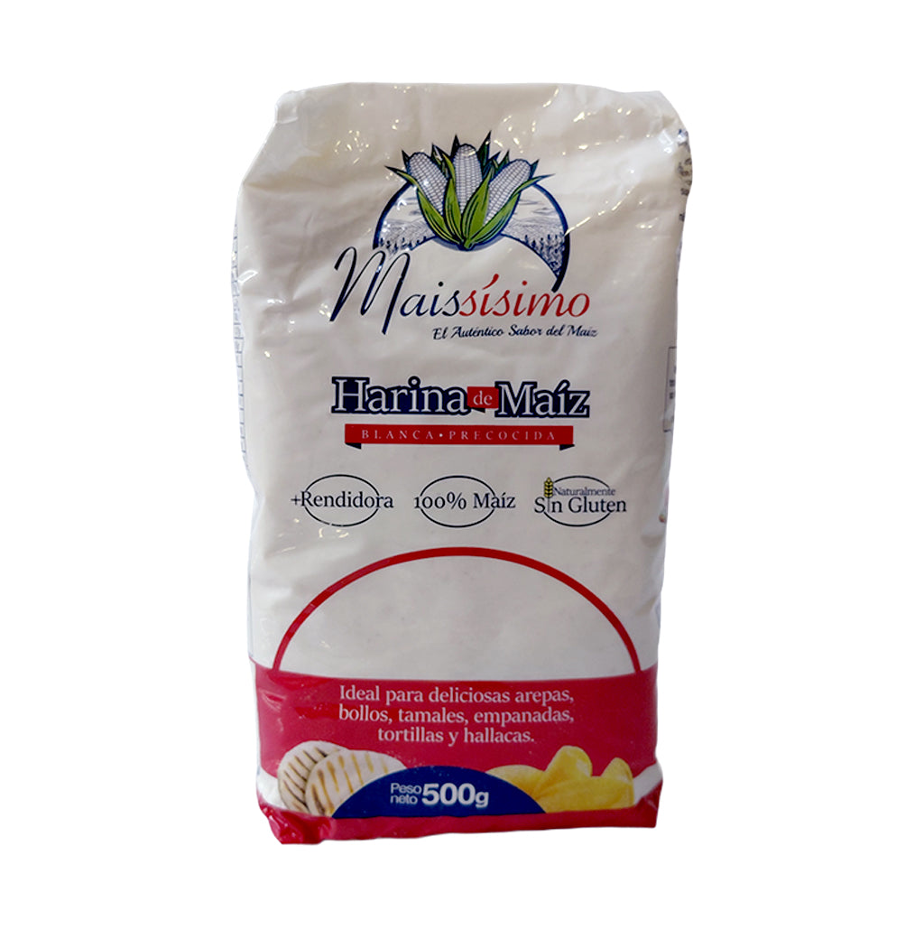 HARINA DE MAIZ BLANCO MAISSISIMO 500GR