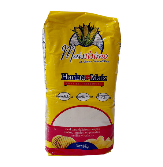 HARINA DE MAÍZ AMARILLO MAISSISIMO 1KG