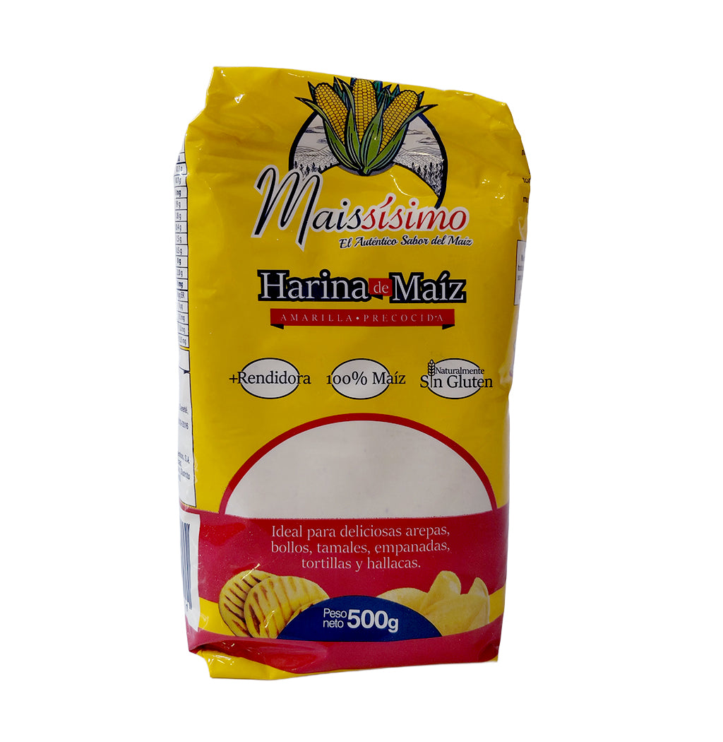 HARINA DE MAÍZ AMARILLO MAISSISIMO 500GR