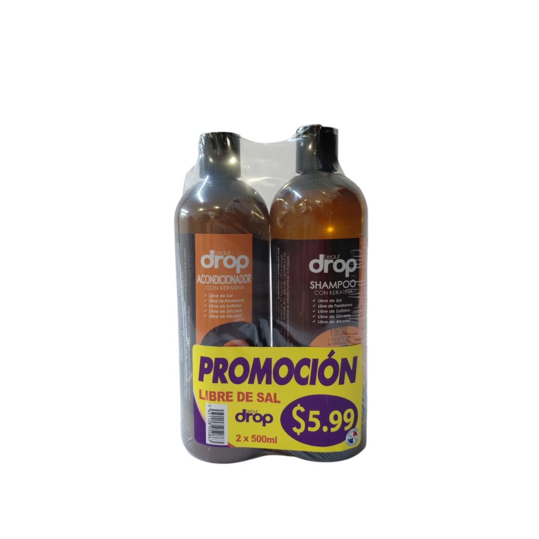 SHAMPOO Y ACONDICIONADOR KERAT. 500ML