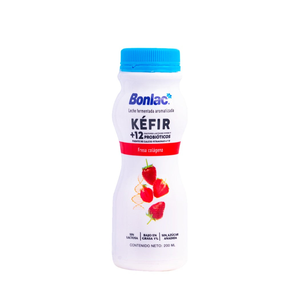 KEFIR SABOR FRESA COLAGENO 200ML