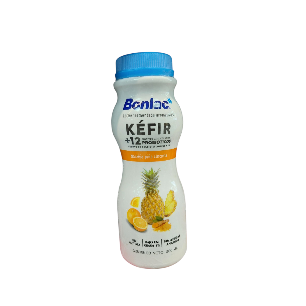 KEFIR SABOR NARANJA PIÑA CURCUMA 200ML